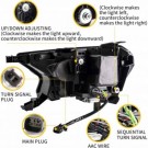 FORD RANGER T6 T7 T8 2016-2021 LAMPA LAMPY PRZÓD FULL LED VLAND LEWA +PRAWA