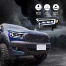 FORD RANGER T6 T7 T8 2016-2021 LAMPA LAMPY PRZÓD FULL LED VLAND LEWA +PRAWA