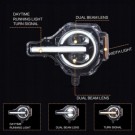 FORD BRONCO 2021-2024 LAMPA LAMPY PRZÓD FULL LED DRL VLAND LEWA + PRAWA