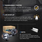 FORD BRONCO 2021-2024 LAMPA LAMPY PRZÓD FULL LED DRL VLAND LEWA + PRAWA