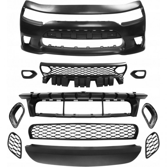 DODGE CHARGER SRT HELLCAT 2019-2023 ZDERZAK PRZEDNI KOMPLETNY BEZ HALOGEN