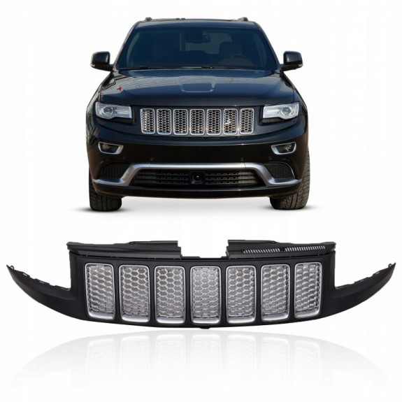 GRILL ATRAPA KOMPLETNA WERSJA SUMMIT JEEP GRAND CHEROKEE WK2 2014-2015