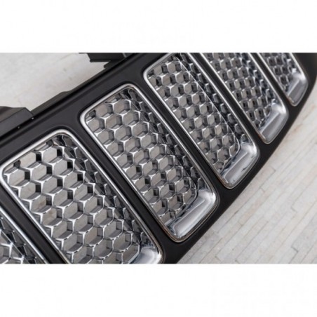 GRILL ATRAPA KOMPLETNA WERSJA SUMMIT JEEP GRAND CHEROKEE WK2 2014-2015