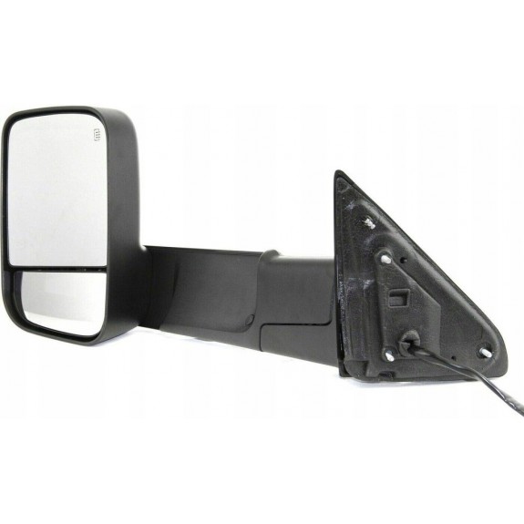 DODGE RAM 1500 2500 2009-2018 LUSTERKO LEWE CZARNE 9PIN DUŻE DO PIONU