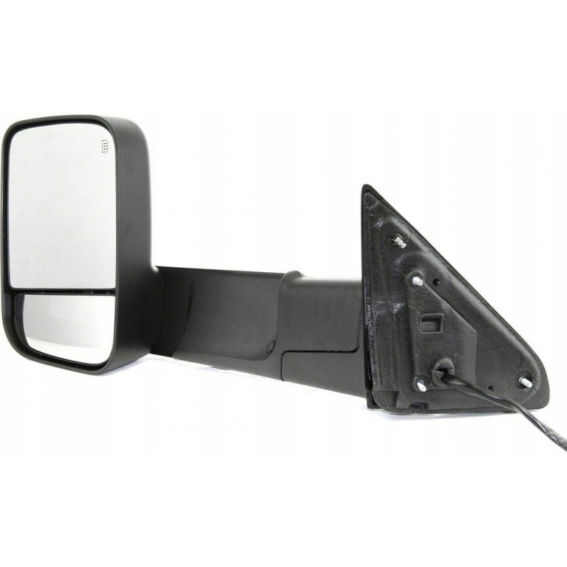 DODGE RAM 1500 2500 2009-2018 LUSTERKO LEWE CZARNE 9PIN DUŻE DO PIONU