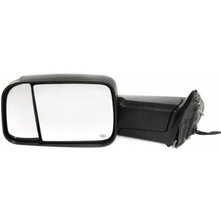 DODGE RAM 1500 2500 2009-2018 LUSTERKO LEWE CZARNE 9PIN DUŻE DO PIONU