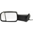 DODGE RAM 1500 2500 2009-2018 LUSTERKO LEWE CZARNE 9PIN DUŻE DO PIONU