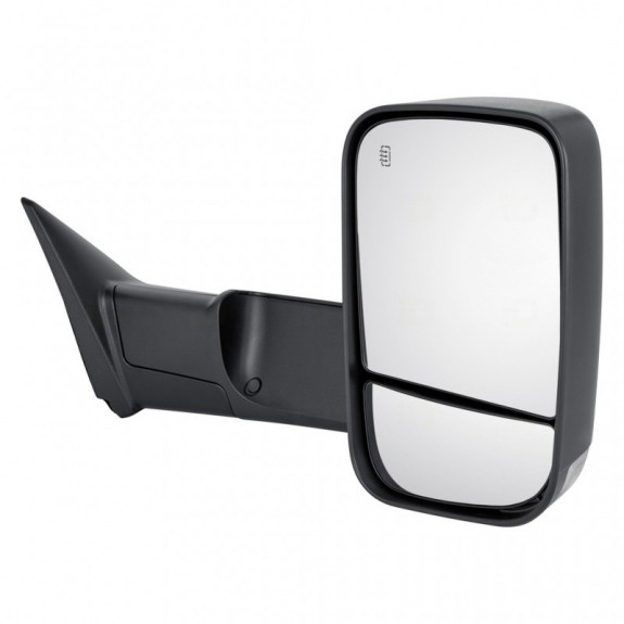 DODGE RAM 1500 2500 2009-2018 LUSTERKO PRAWE CZARNE 9PIN DUŻE DO PIONU