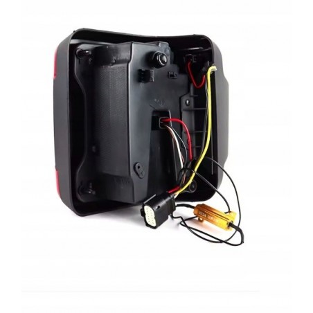 LAMPA LAMPY TYŁ CZERWONE KOMPLET LED ANIMACJA JEEP WRANGLER JL 2018-2023