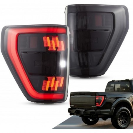 FORD F150 F-150 2021- LAMPA LAMPY LED VLAND KPL LEWA + PRAWA DYMIONE ŻÓŁTY