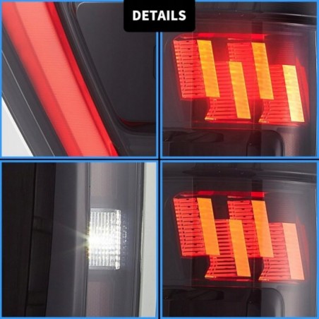 FORD F150 F-150 2021- LAMPA LAMPY LED VLAND KPL LEWA + PRAWA DYMIONE ŻÓŁTY