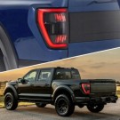 FORD F150 F-150 2021- LAMPA LAMPY LED VLAND KPL LEWA + PRAWA DYMIONE ŻÓŁTY