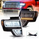 FORD F150 F-150 2009-2014 LAMPA LAMPY PRZEDNIE LED VLAND KOMPLET LEWA+PRAWA