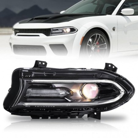 DODGE CHARGER 2015-2023 LAMPA PRZEDNIA LEWA Z LED NOWA 68294431AA
