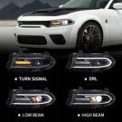 DODGE CHARGER 2015-2023 LAMPA PRZEDNIA LEWA Z LED NOWA 68294431AA