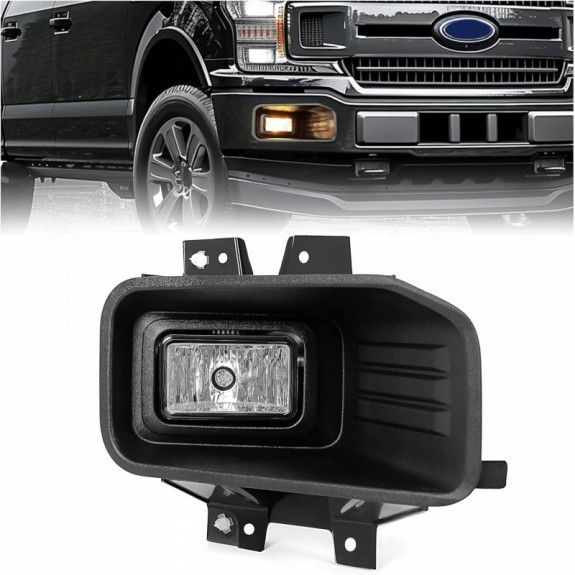 FORD F-150 F150 2018-2020 HALKOGEN + RAMKA ATRAPA HALOGENU PRAWA TYC H10