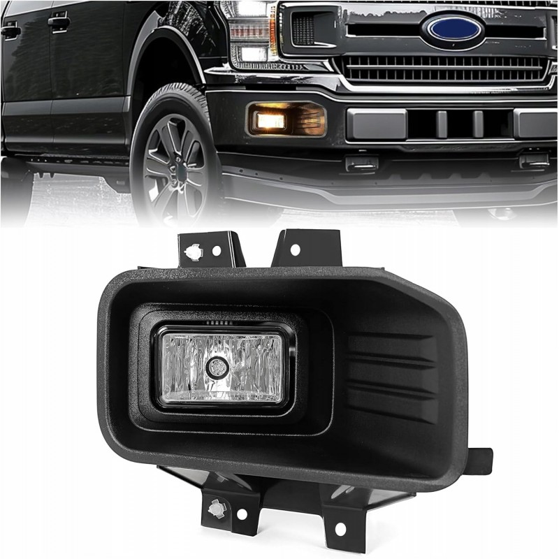 FORD F-150 F150 2018-2020 HALKOGEN + RAMKA ATRAPA HALOGENU PRAWA TYC H10