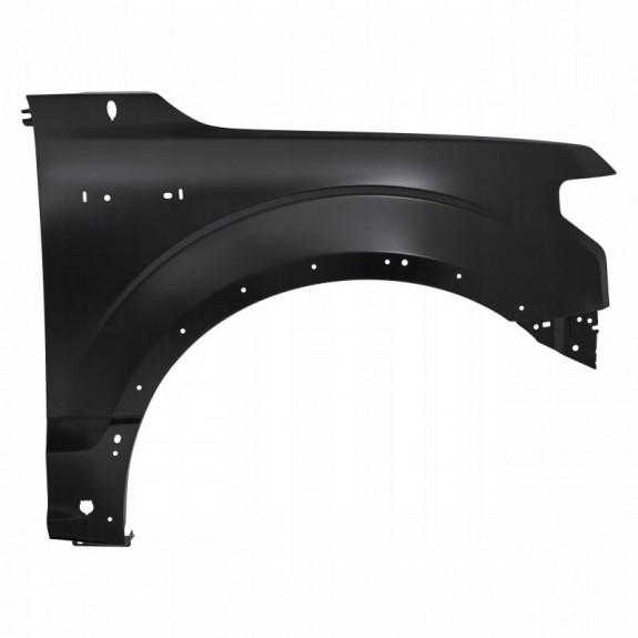 BŁOTNIK PRAWY OTWORY POD NAKŁADKĘ + PDC ALUMINIUM FORD F-150 F150 2015-2020