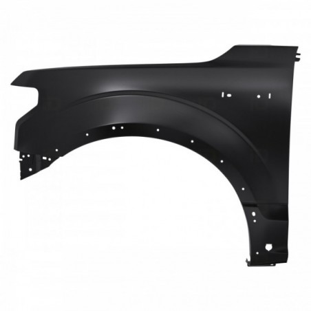 BŁOTNIK LEWY OTWORY POD NAKŁADKĘ + PDC ALUMINIUM FORD F-150 F150 2015-2020