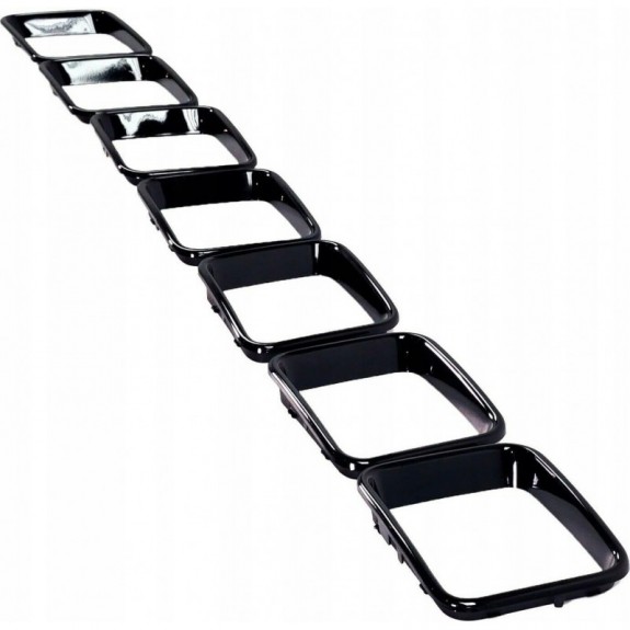 ATRAPA GRILL CZARNA SRT TRACKHAWK JEEP GRAND CHEROKEE WK2 2017-2021
