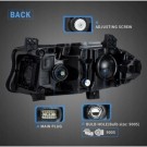 LAMPA LAMPY PRZEDNIE Z LED RGB VLAND EU KOMPLET DODGE CHARGER 2015-2023