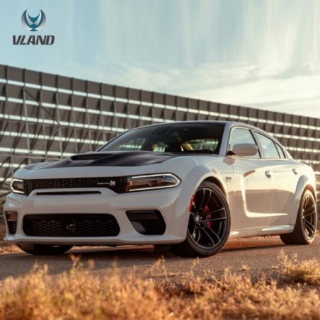 LAMPA LAMPY PRZEDNIE Z LED VLAND KOMPLET EUROPA DODGE CHARGER 2015-2023