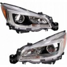 SUBARU OUTBACK LEGACY 2015-2017 LAMPA PRAWA + LEWA USA CZARNA TYC KOMPLET