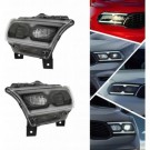 DODGE DURANGO 2021- LAMPA PRZÓD Z LED KIERUNEK ŻARÓWKA PRAWA + LEWA CZARNA