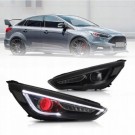 FORD FOCUS 2015-18 LAMPA LAMPY KOMPLET PRZEDNIE LED VLAND DEMON EYE EUROPA