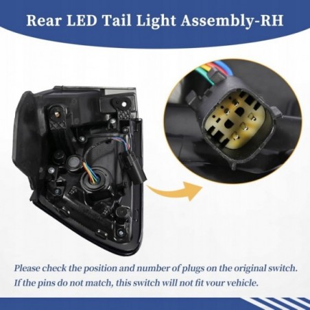 JEEP CHEROKEE KL 2019-2023 LAMPA TYLNA LED PRAWA + LEWA NOWA KOMPLET