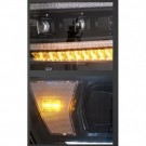 LAMPA LAMPY LED CZARNE SOCZEWKI VLAND MATRIX KOMPLET DODGE RAM 1500 2019-24