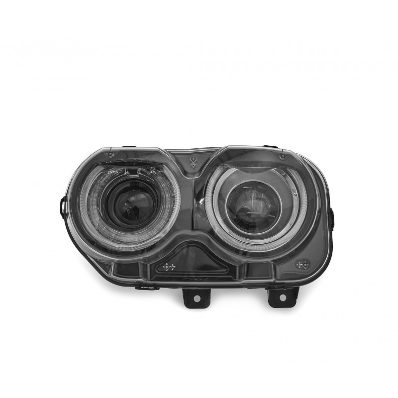 DODGE CHALLENGER 2015-2023 LAMPA XENON LED LEWY GOŁY EUROPA E4