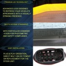 LAMPA LED VLAND DRL BLUE LEWA + PRAWA BLACK KPL EUROPA DODGE RAM 2009-2018