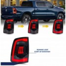 DODGE RAM 1500 2009- LAMPA LAMPY TYŁ KPL LED EUROPA ŻÓŁTY KIERUNEK DYMIONE