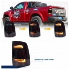 DODGE RAM 1500 2009- LAMPA LAMPY TYŁ KPL LED EUROPA ŻÓŁTY KIERUNEK DYMIONE