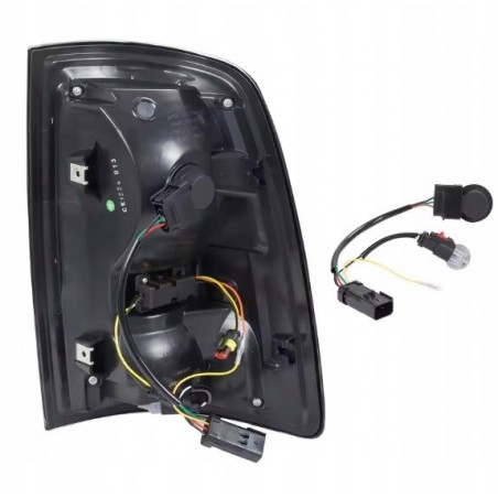 DODGE RAM 1500 2009- LAMPA LAMPY TYŁ KPL LED EUROPA ŻÓŁTY KIERUNEK DYMIONE