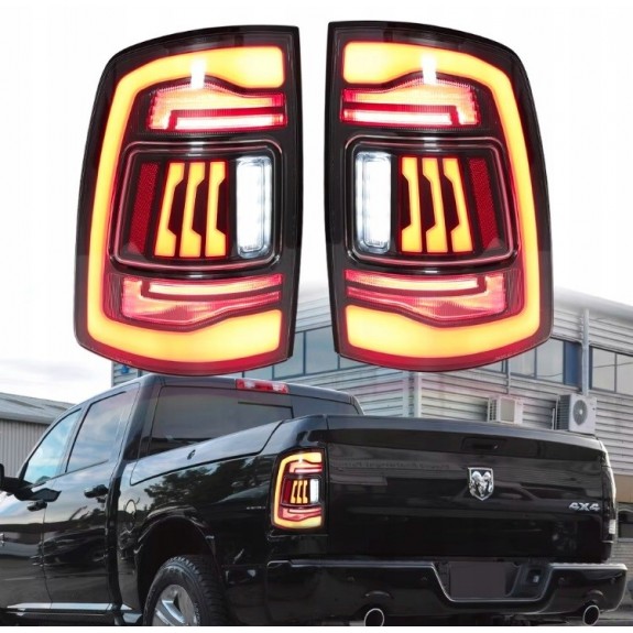 LAMPA LAMPY KPL TYŁ LED EUROPA ŻÓŁTY KIERUNEK CZYSTE DODGE RAM 1500 2009-18
