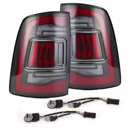 LAMPA LAMPY KPL TYŁ LED EUROPA ŻÓŁTY KIERUNEK CZYSTE DODGE RAM 1500 2009-18