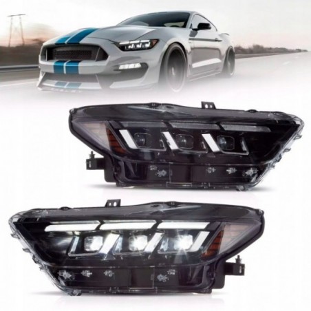 LAMPA LAMPY FULL LED LEWA + PRAWA VLAND EU STYL S650 FORD MUSTANG 2015-2017