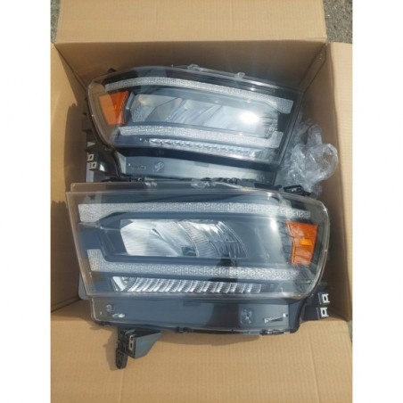 LAMPA LAMPY FULL LED VLAND KOMPLET EURO OBRYS ŻÓŁTY DODGE RAM 1500 V 2019-