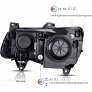 CHRYSLER 300C 300S 2011-2023 LAMPA LAMPY CZARNE VLAND Z LED LEWA + PRAWA EU