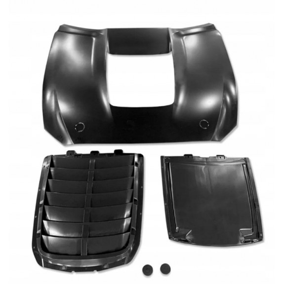Maska POKRYWA SILNIKA ALUMINIUM GT500 STYL FORD MUSTANG 2015-2017 V8 GT