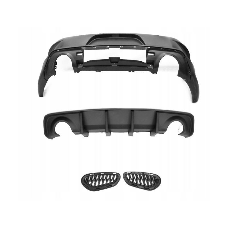 DODGE CHARGER SRT 2015+ STYL 2021- ZDERZAK TYŁ GÓRNY + DYFUZOR BEZ PDC