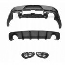 DODGE CHARGER SRT 2015+ STYL 2021- ZDERZAK TYŁ GÓRNY + DYFUZOR BEZ PDC