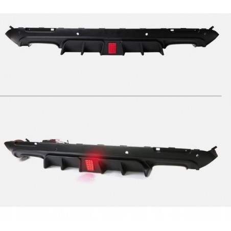 DODGE CHALLENGER 2015-2023 SPOILER DYFUZOR ZDERZAKA TYLNY + LED