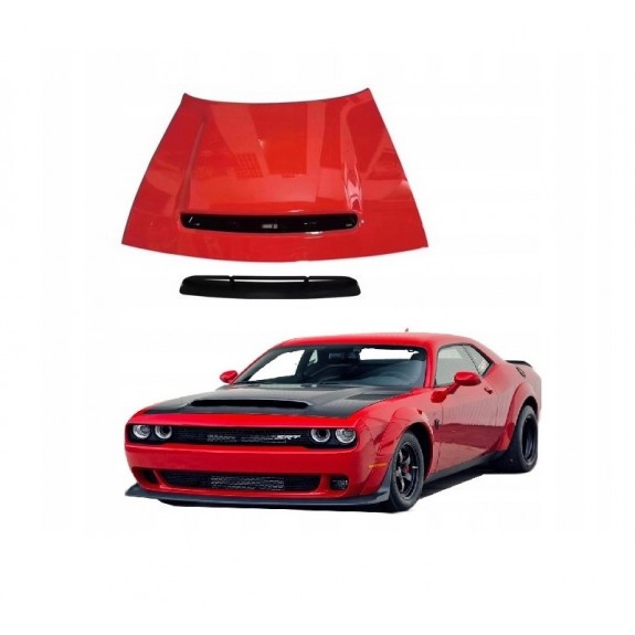 MASKA POKRYWA SILNIKA ALUMINIUM DODGE CHALLENGER WERSJA DEMON 2008-2023