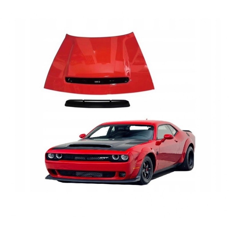 MASKA POKRYWA SILNIKA ALUMINIUM DODGE CHALLENGER WERSJA DEMON 2008-2023