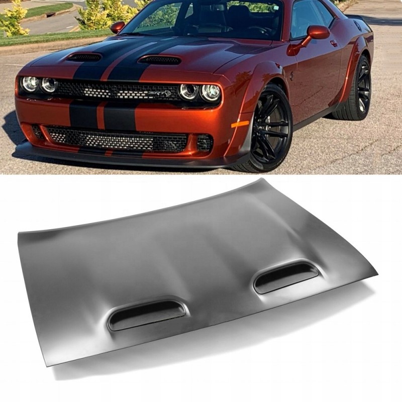 MASKA POKRYWA SILNIKA ALUMINIUM DODGE CHALLENGER HELLCAT REDEYE 2008-2023 MASKA POKRYWA SILNIKA ALUMINIUM DODGE CHALLENGER HELLCAT REDEYE 2008-2023