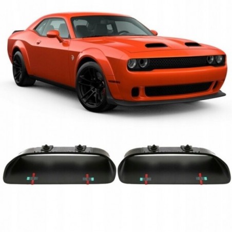 MASKA POKRYWA SILNIKA ALUMINIUM DODGE CHALLENGER HELLCAT REDEYE 2008-2023