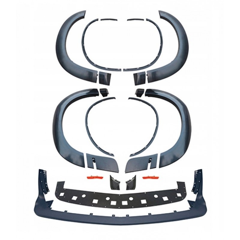 DODGE CHALLENGER SRT HELLCAT 2015- LISTWA LISTWY NAKŁADKI BŁOTNIKA+ SPOILER